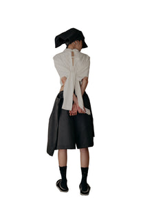 Psycho Shirt in White Line - BEV C multi label store