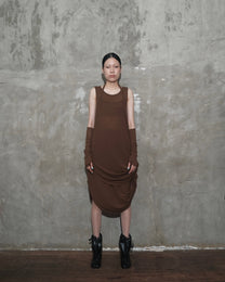U Dress in Dark Brown - BEV C multi label store