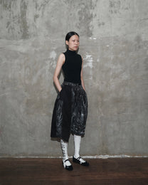 2 Sided Pants in Black Chaos