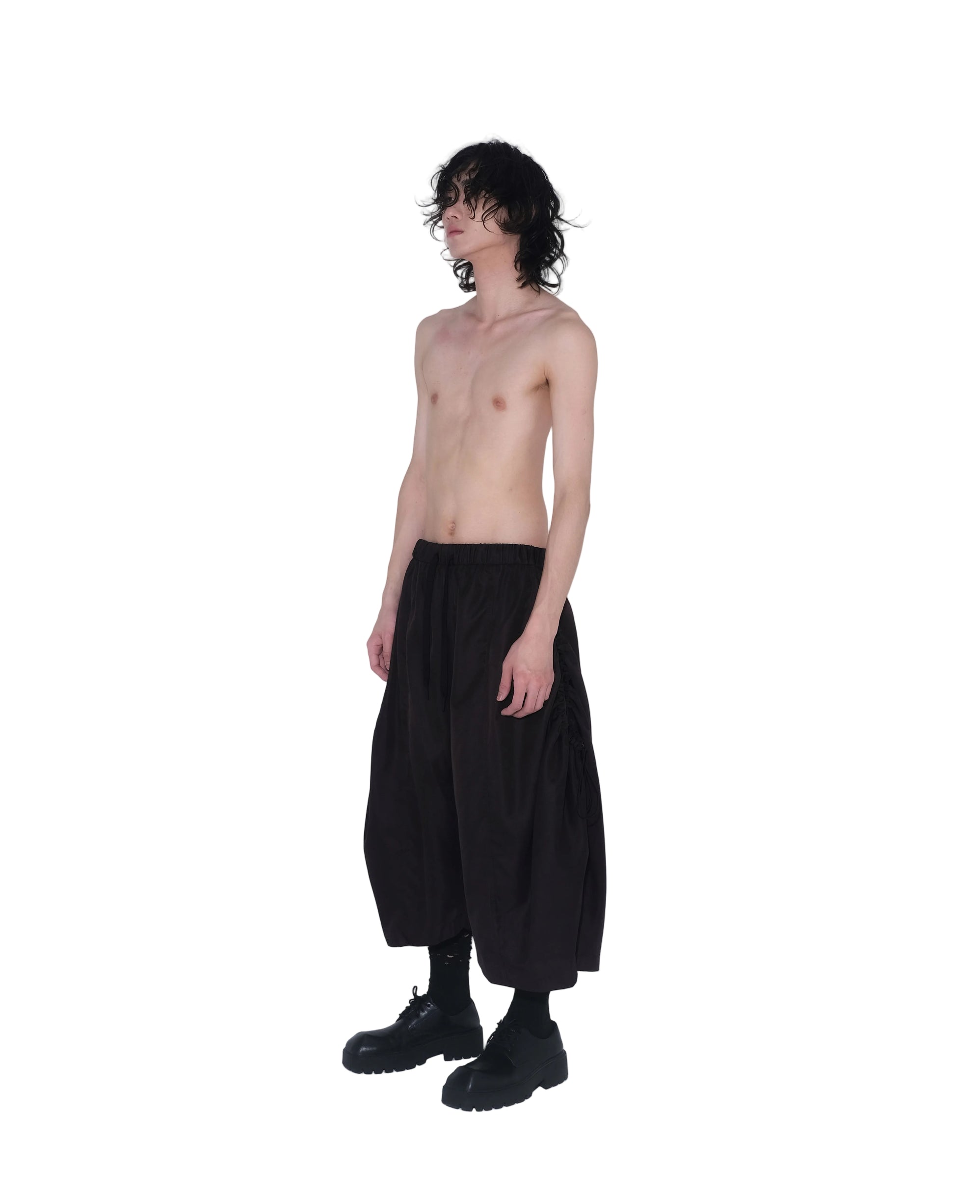 Nepenthes Giant Pocket Pants in Dark Brown - BEV C multi label store