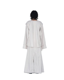 Detachable Psycho Shirt in Cream