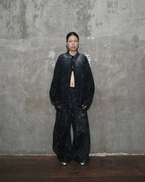 Linea Shirt in Black Chaos