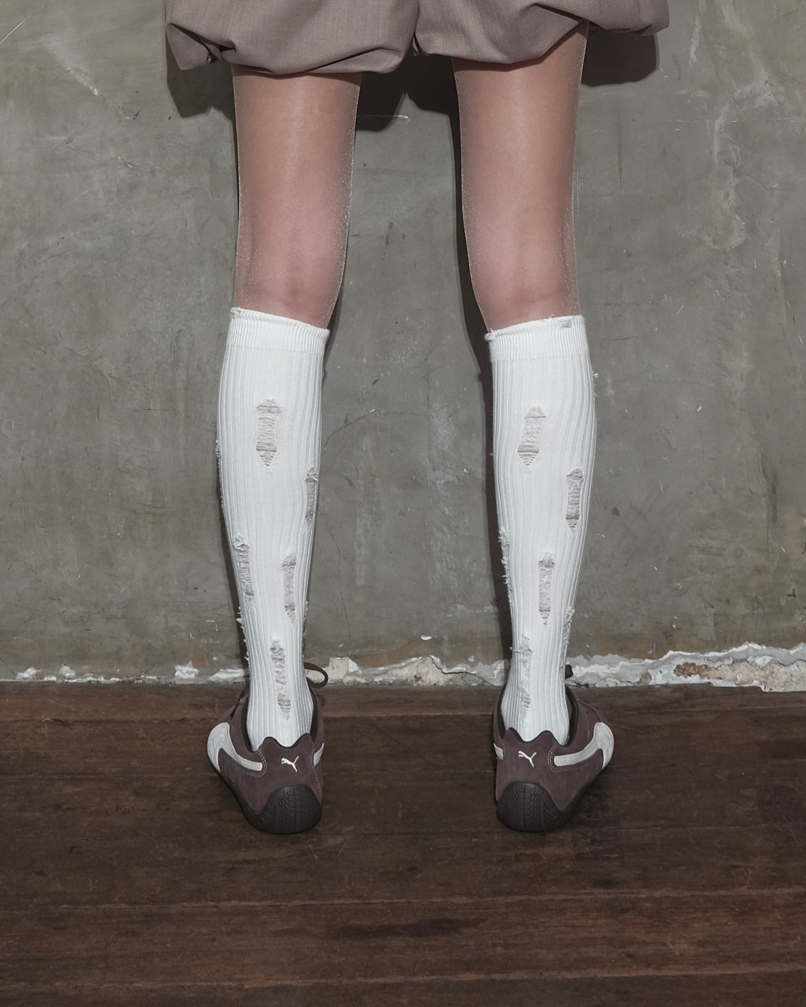Beggar Destroyed Socks - BEV C multi label store