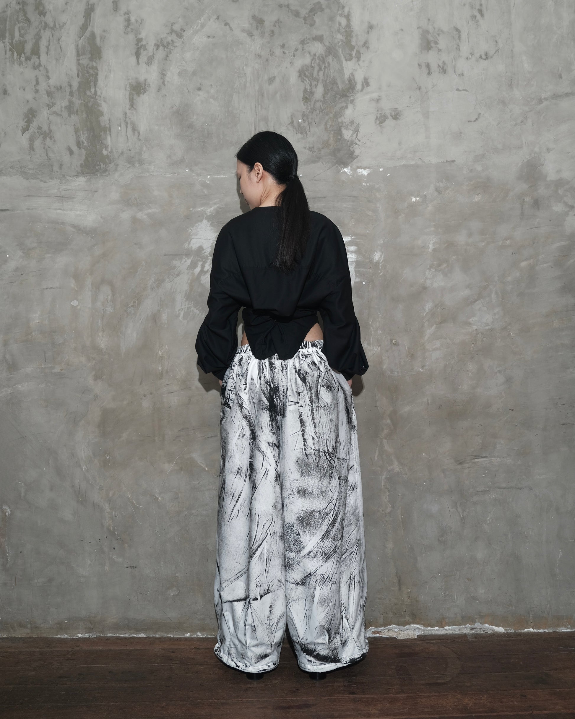Puzzle Shirt in Black - BEV C multi label store