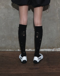 Beggar Destroyed Socks - BEV C multi label store