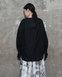 Puzzle Shirt in Black - BEV C multi label store