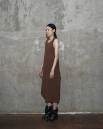 U Dress in Dark Brown - BEV C multi label store