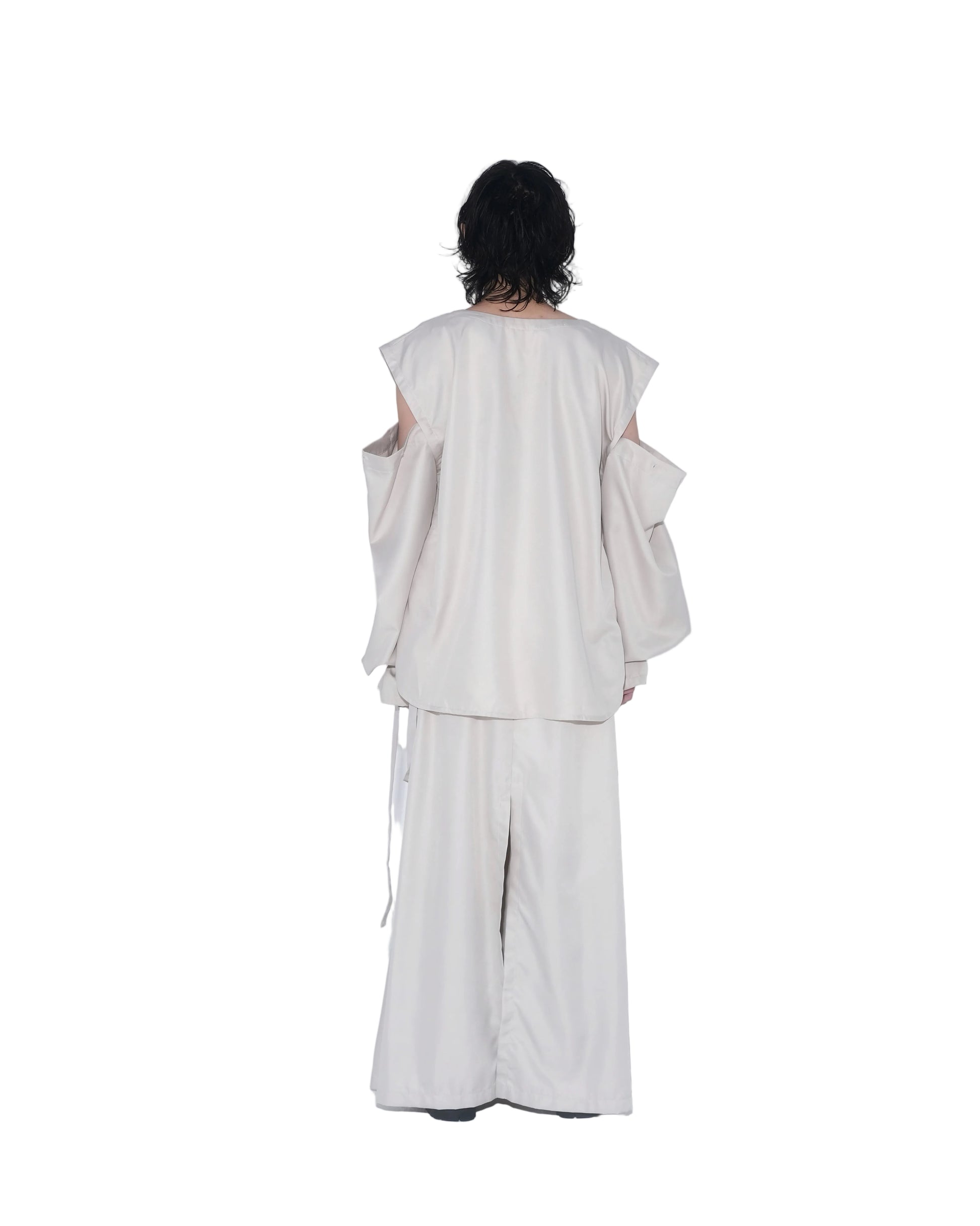 Detachable Psycho Shirt in Cream