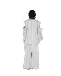 Detachable Psycho Shirt in Cream