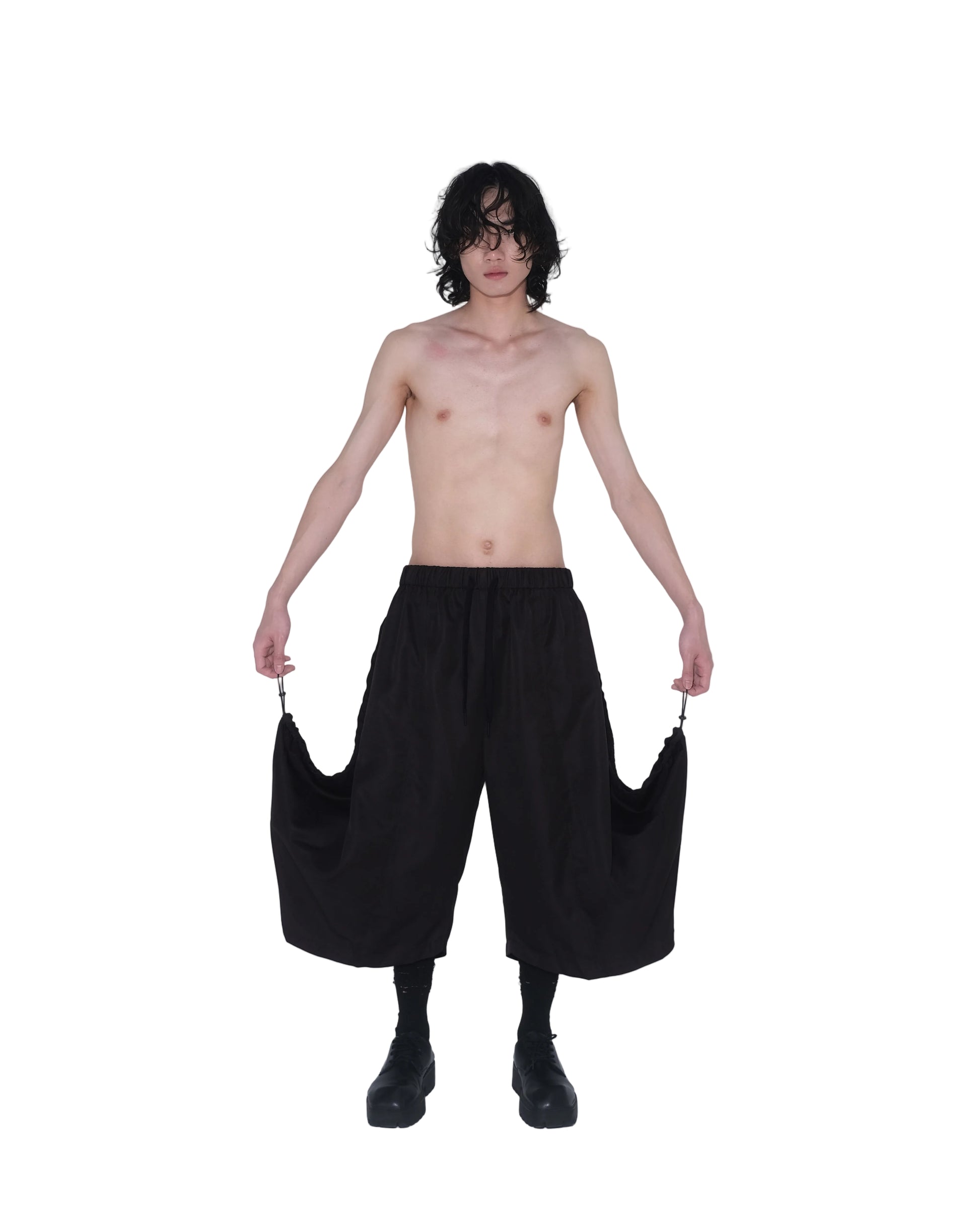 Nepenthes Giant Pocket Pants in Dark Brown - BEV C multi label store