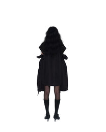 Detachable Psycho Shirt in Black - BEV C multi label store
