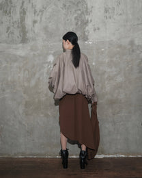 U Dress in Dark Brown - BEV C multi label store