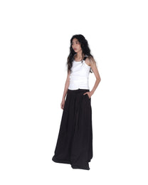 Ladies &amp; Gentleman Skirt Pants in Dark Brown