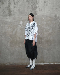 Curveform Jorts in Black - BEV C multi label store