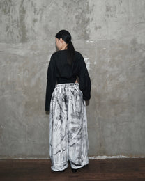 Big Big Pants in White Chaos
