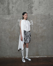 Dune Draped Top in White