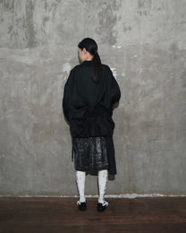 Rotten Roses Blazer in Black - BEV C multi label store