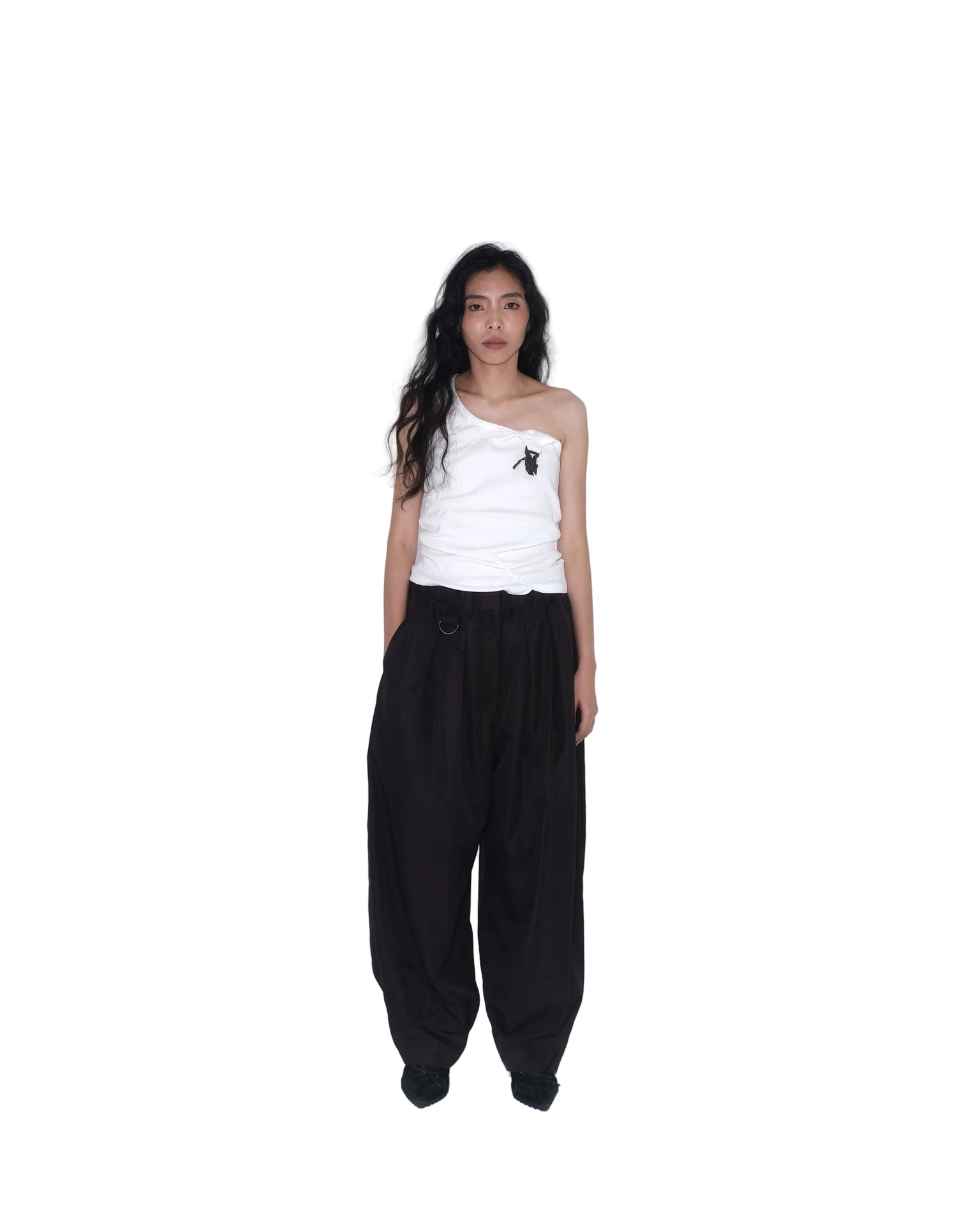 Sheeta Balloon Pants in Dark Brown - BEV C multi label store