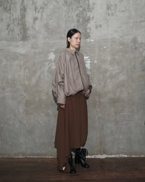 U Dress in Dark Brown - BEV C multi label store
