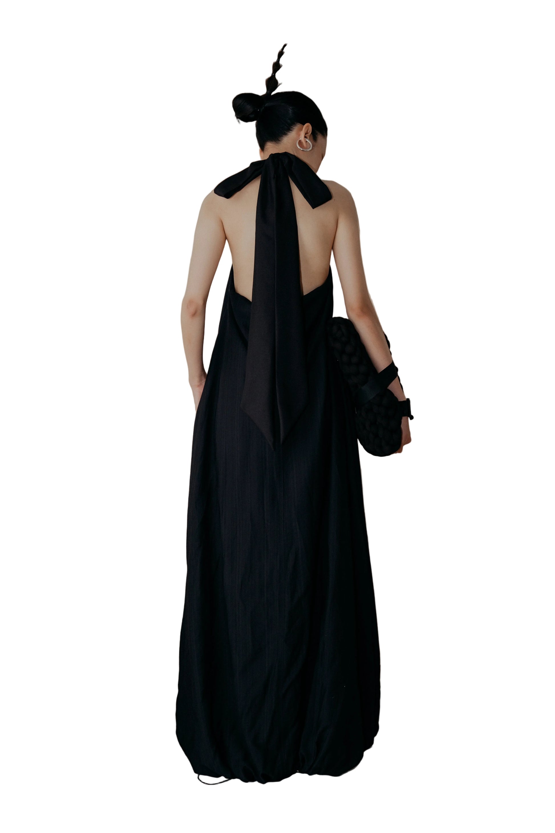 Tidal Dress in Black