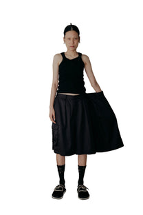 3 Kaki Kongfu Pants in Black - BEV C multi label store