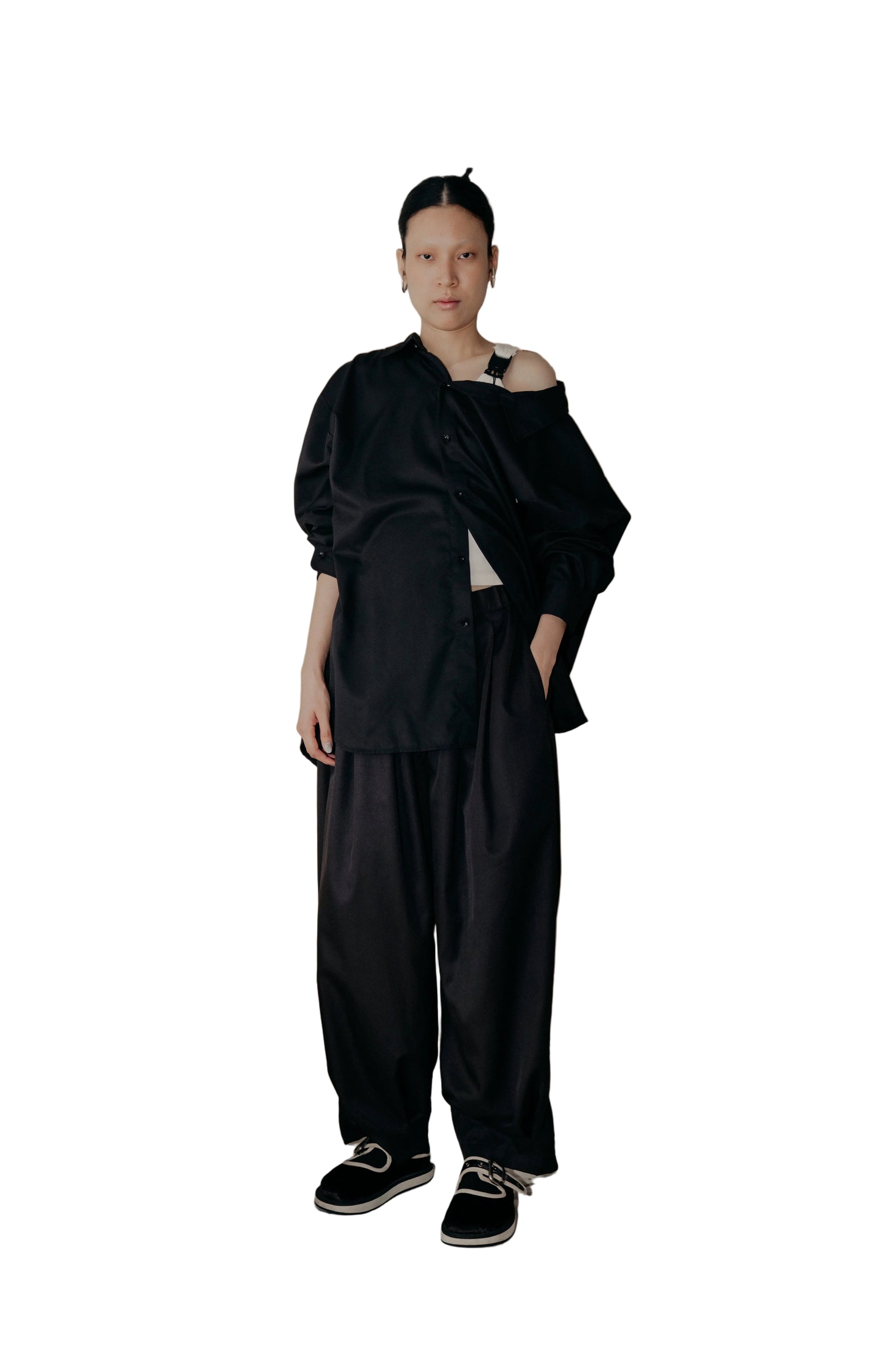 Sheeta Balloon Pants in Black - BEV C multi label store