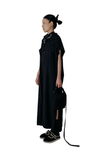 So Simple Collar Dress In Black - BEV C multi label store