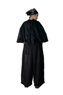Bow Bow Box Shirt in Black - BEV C multi label store