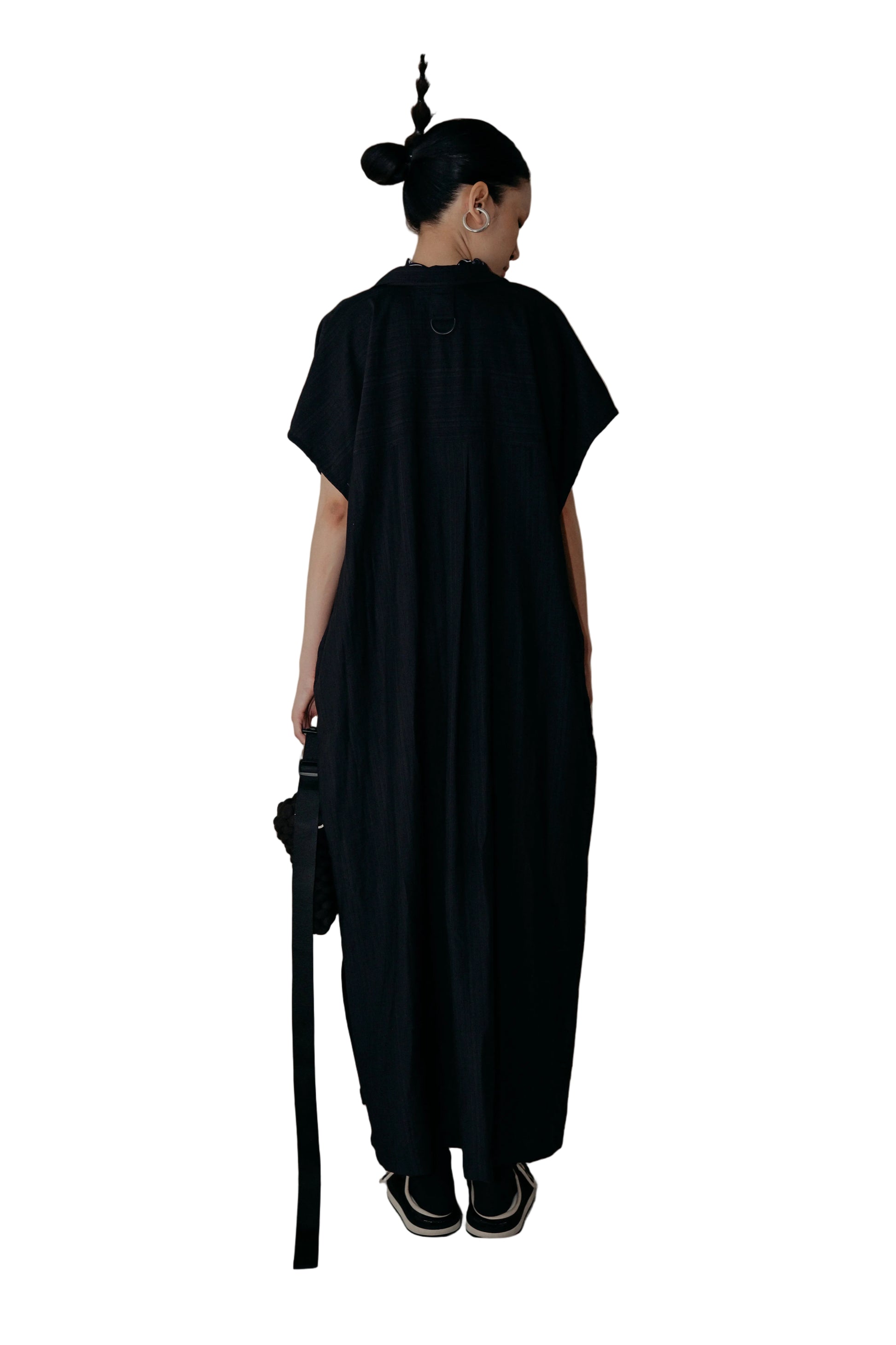 So Simple Collar Dress In Black - BEV C multi label store