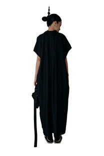 So Simple Collar Dress In Black - BEV C multi label store