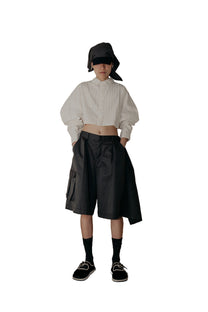 3 Kaki Kongfu Pants in Grey - BEV C multi label store
