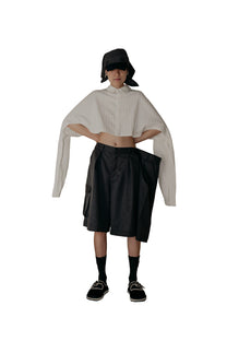 3 Kaki Kongfu Pants in Grey - BEV C multi label store