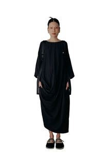 Alms Bowl Dress in Black - BEV C multi label store