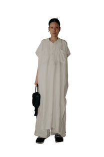 So Simple Collar Dress In White - BEV C multi label store