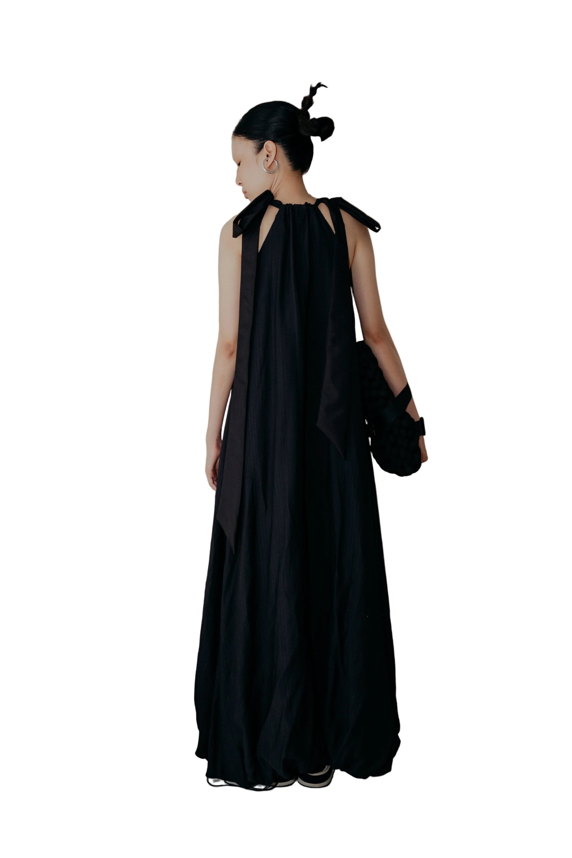Tidal Dress in Black