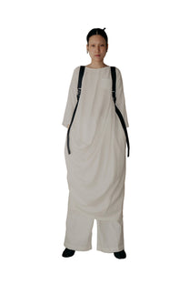 Alms Bowl Dress in White - BEV C multi label store