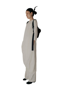 Alms Bowl Dress in White - BEV C multi label store