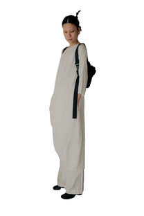 Alms Bowl Dress in White - BEV C multi label store