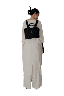 Alms Bowl Dress in White - BEV C multi label store