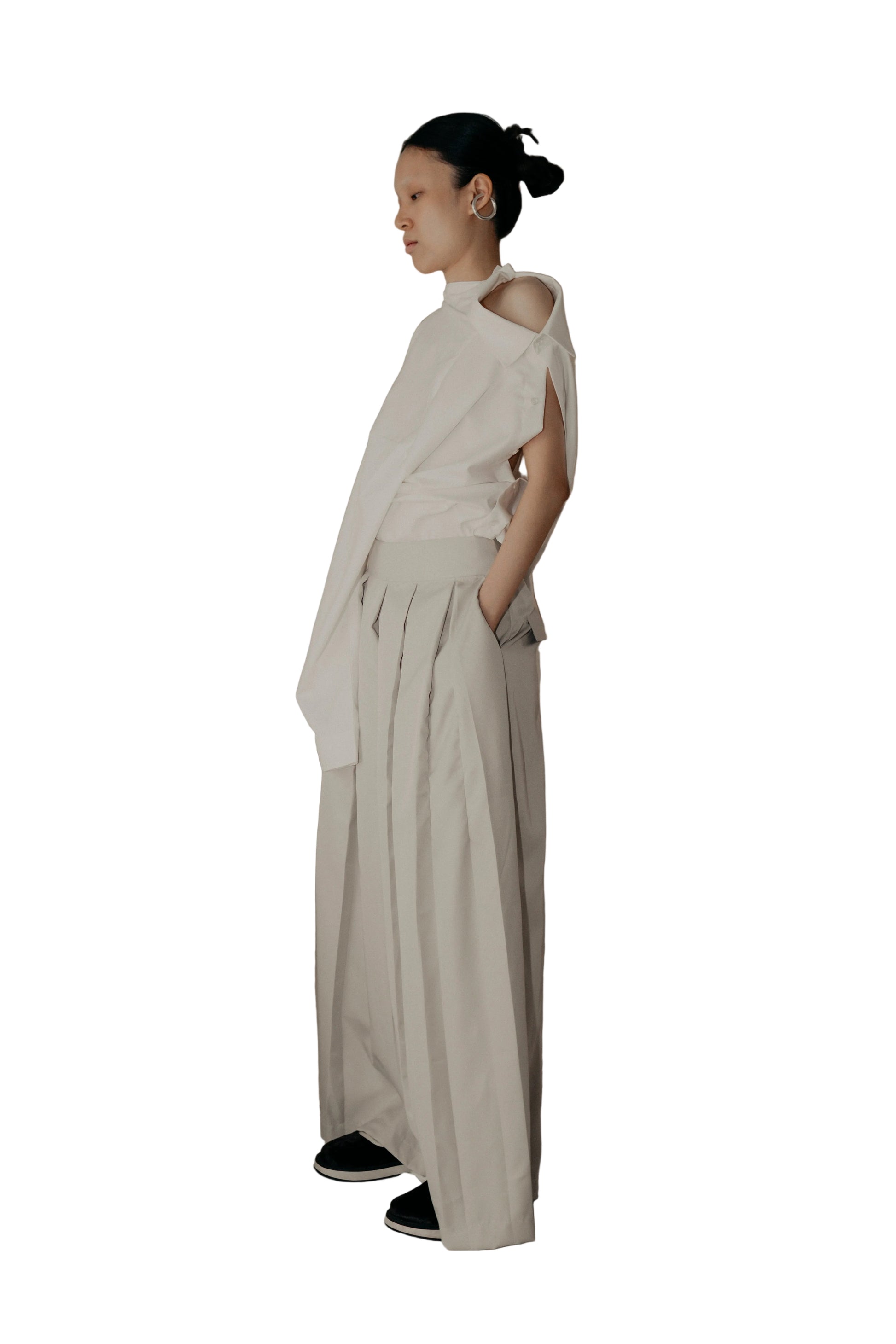 Not Just A Shirt in White - BEV C multi label store