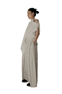 Ladies &amp; Gentleman Skirt Pants in Cream - BEV C multi label store