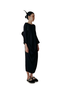 Alms Bowl Dress in Black - BEV C multi label store