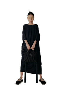 Alms Bowl Dress in Black - BEV C multi label store