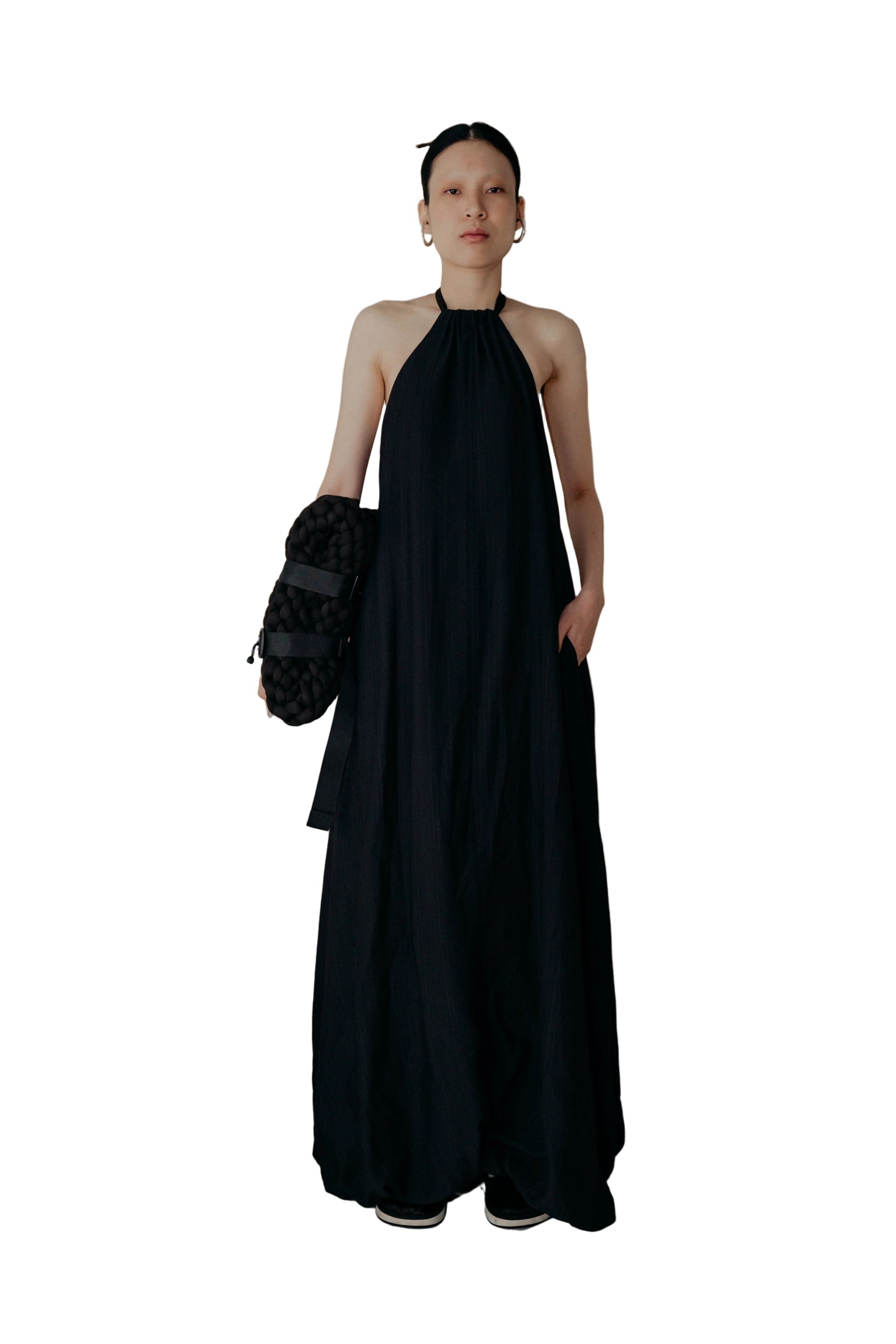 Tidal Dress in Black