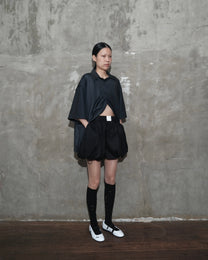Overlap Jersey in Black