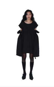 Detachable Psycho Shirt in Black - BEV C multi label store