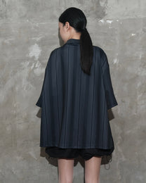 Overlap Jersey in Black