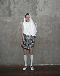 Dune Draped Top in White