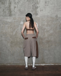 2 Sided Pants in Brown