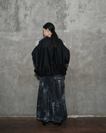 Orbit Skirt in Black Chaos